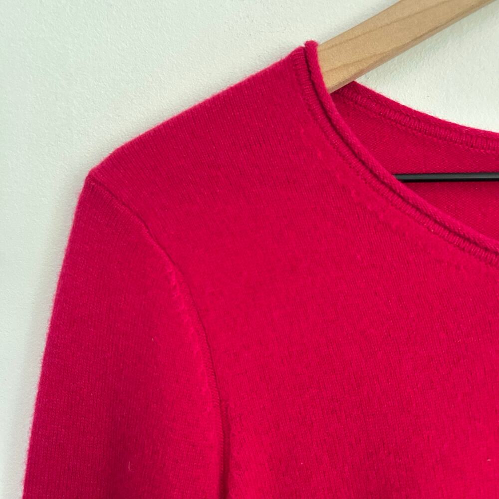 NEW Sundance Cashmere Pullover Sweater Size M Pink - Picture 7 of 9